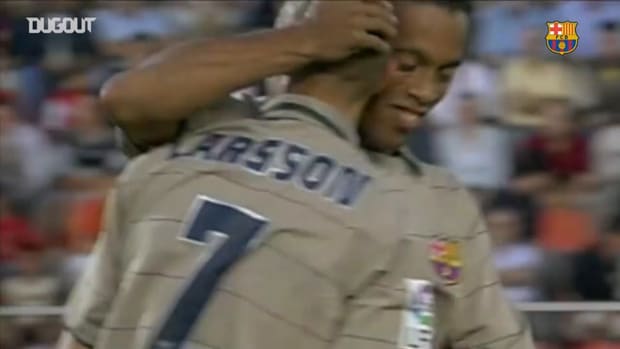 The very best of Henrik Larsson at FC Barcelona